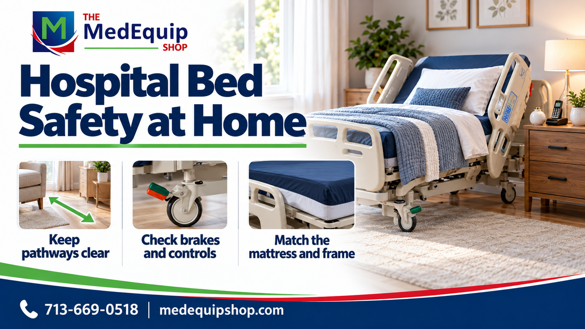 Hospital Bed Safety at Home — article cover infographic
