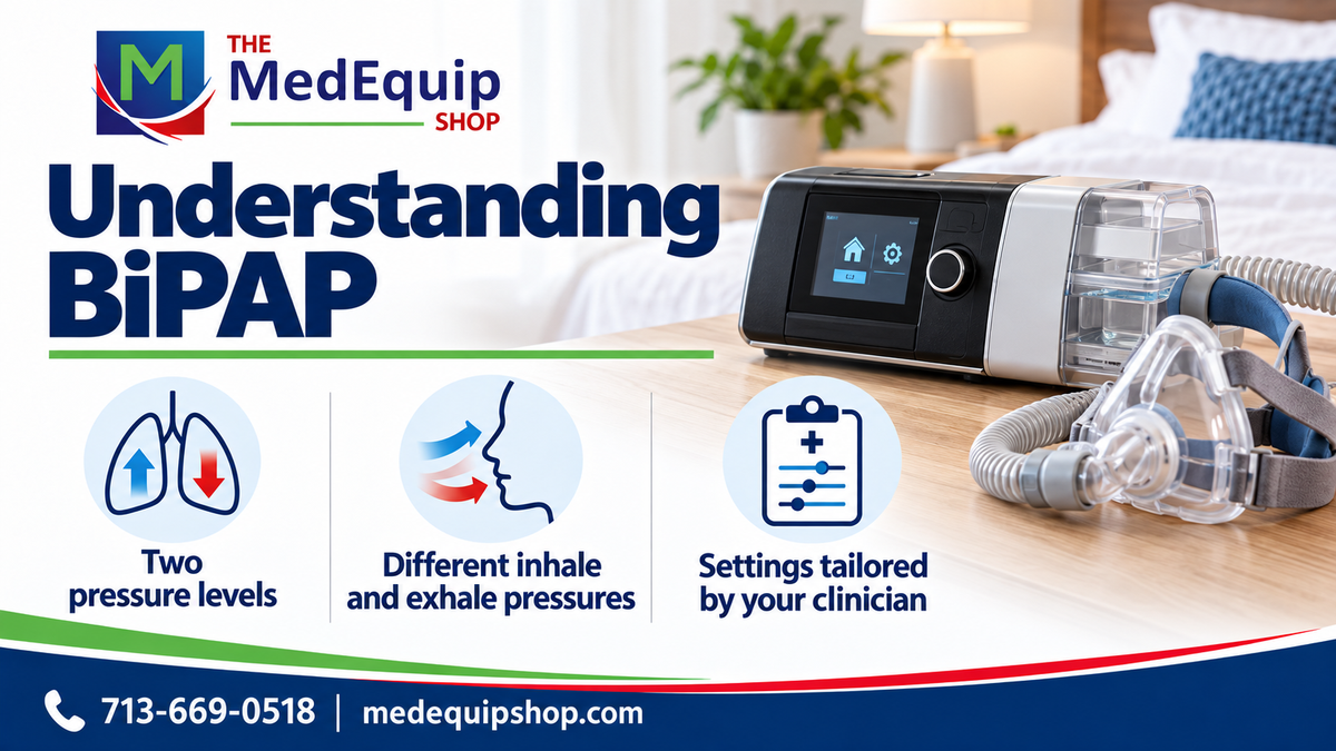 Understanding BiPAP — article cover infographic