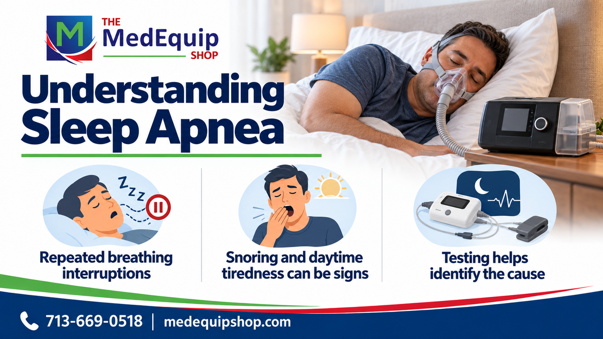 Understanding Sleep Apnea — article cover infographic