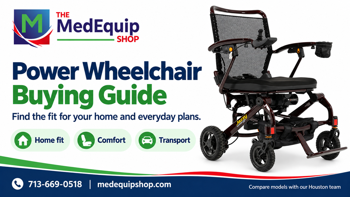 Power Wheelchair Buying Guide: How to Choose the Right Model for Your Needs and Home