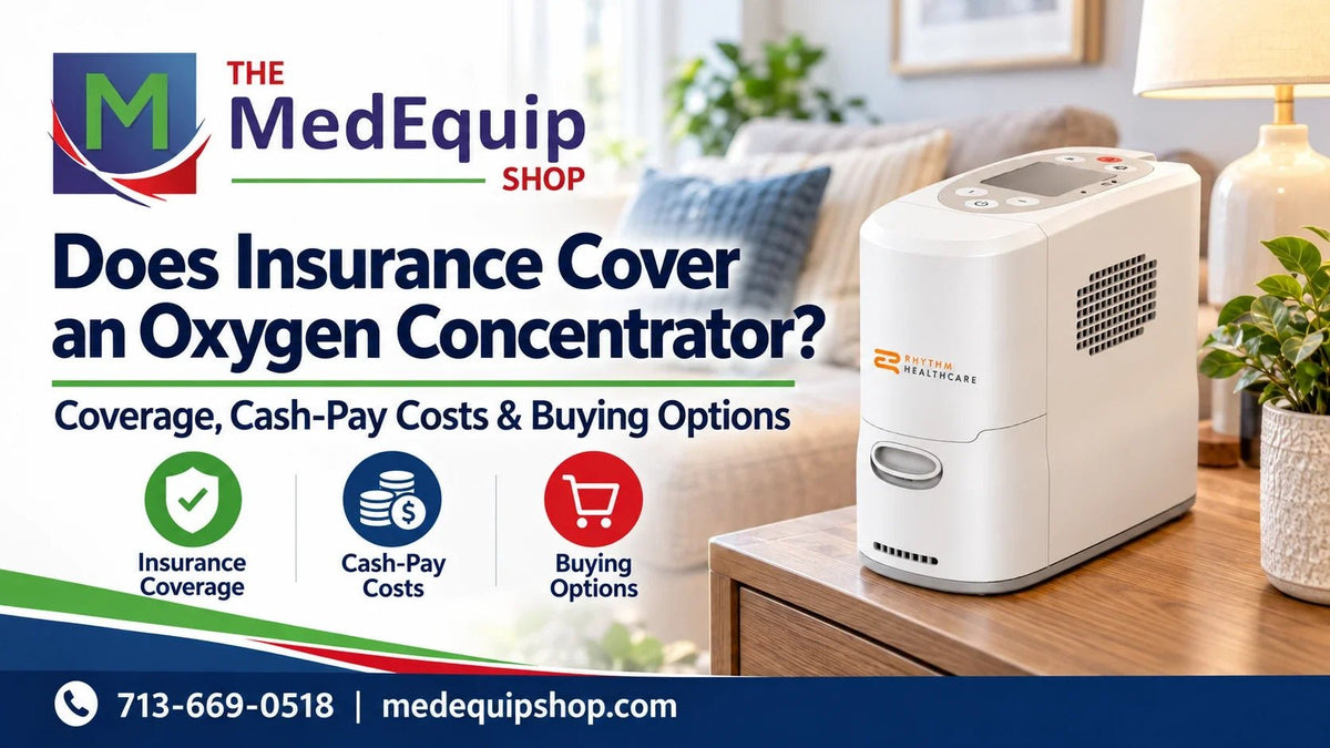 Does Insurance Cover an Oxygen Concentrator? - MedEquip Shop