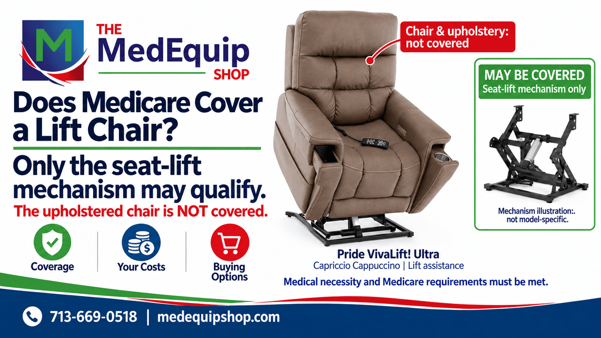 Does Medicare Cover a Lift Chair? What’s Actually Covered and What You Pay - MedEquip Shop