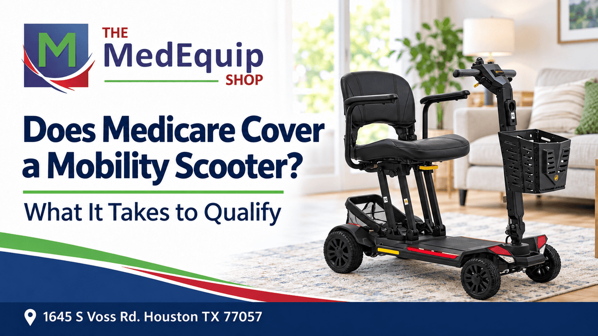 Does Medicare Cover a Mobility Scooter? What It Actually Takes to Qualify - MedEquip Shop