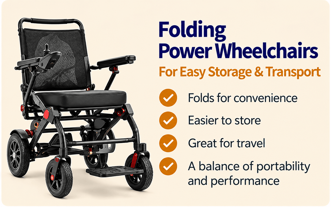 Folding Power Wheelchairs - MedEquip Shop