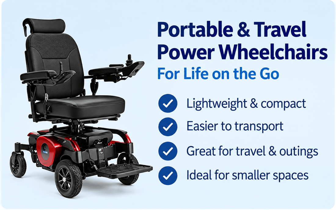 Portable Travel Power Wheelchairs - MedEquip Shop