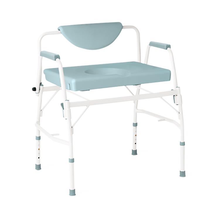 Drop-Arm  Bariatric Commode, 1000 lb. Weight