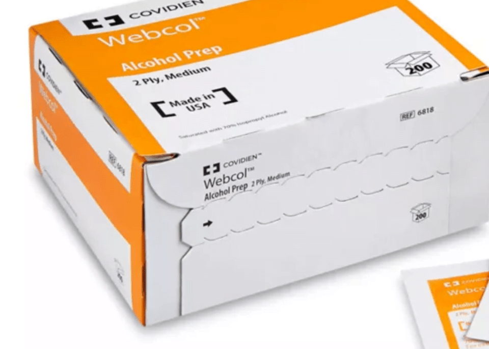Alcohol Prep Pads - MedEquip ShopWound Care