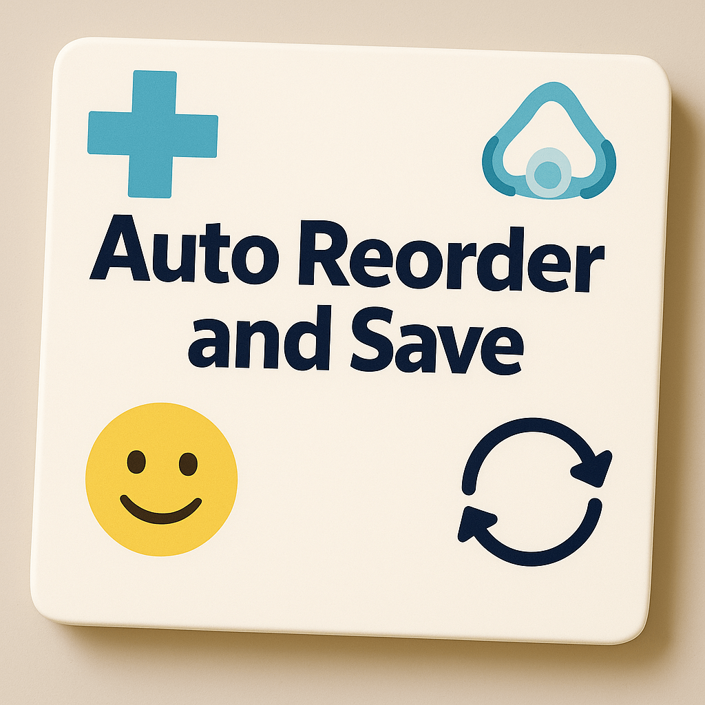 Auto Reorder & Save - MedEquip ShopTest Product for Testing