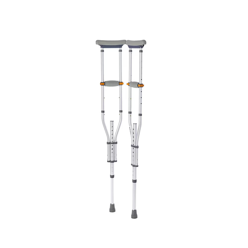 Crutches; Universal Height Adjustable