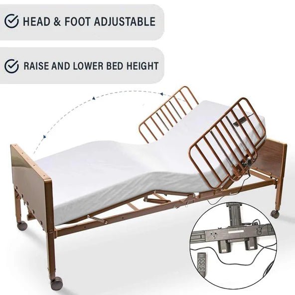 Drive Delta Ultra - Light Basic Homecare Bed Gold Package - MedEquip Shop