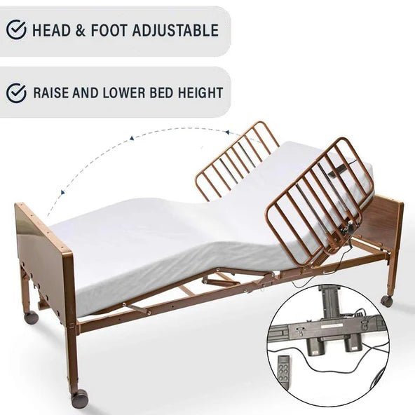 Drive Delta Ultra - Light Basic Homecare Bed Silver Package - MedEquip ShopBasic Hospital Beds
