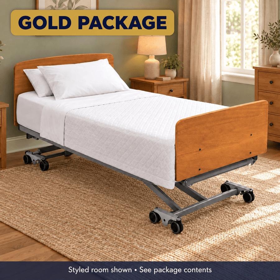 Drive P503 Prime Care Comfort 36 Homecare Bed Gold Package