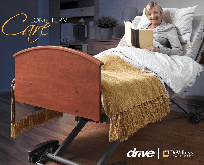 Drive P903 Prime Care Enhanced Care Bed Silver Package - MedEquip ShopEnhanced Care Hospital Beds
