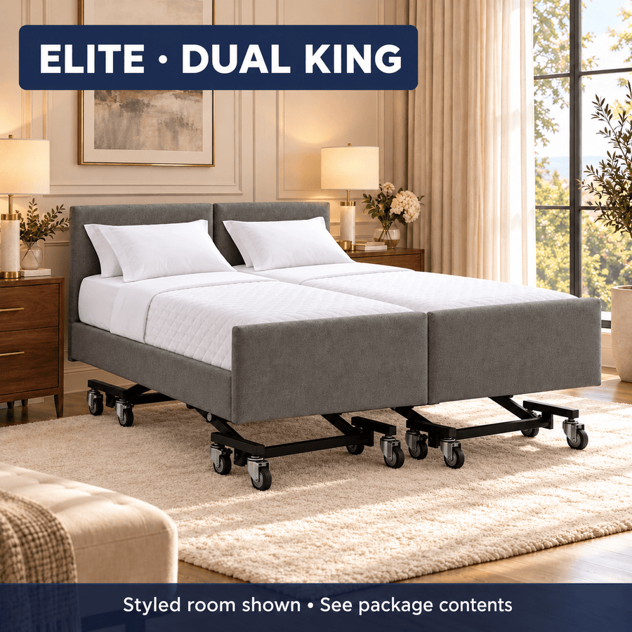 Elite Homecare Bed Bundle (Dual King)