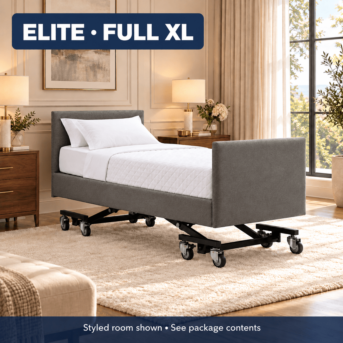 Elite Homecare Bed Bundle (Full XL) - MedEquip ShopHospital Beds - EliteBED09040401