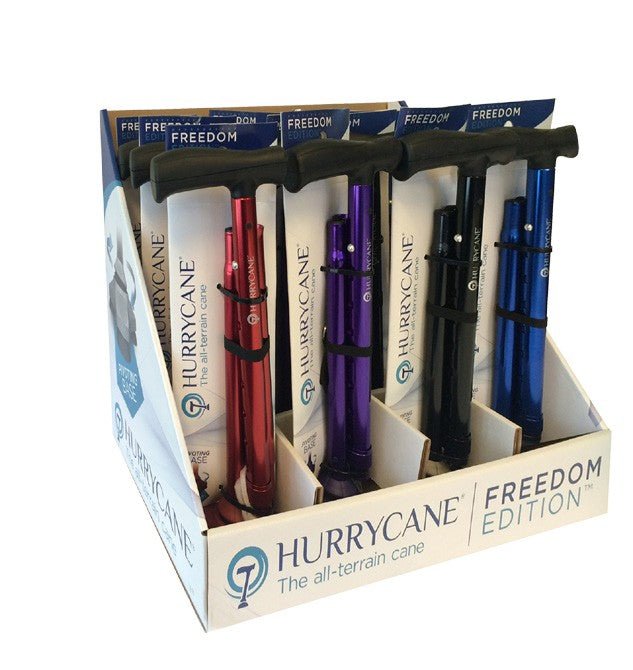 Folding Cane HurryCane® Freedom Edition™ - MedEquip ShopMobilityHCANE-PR-C2