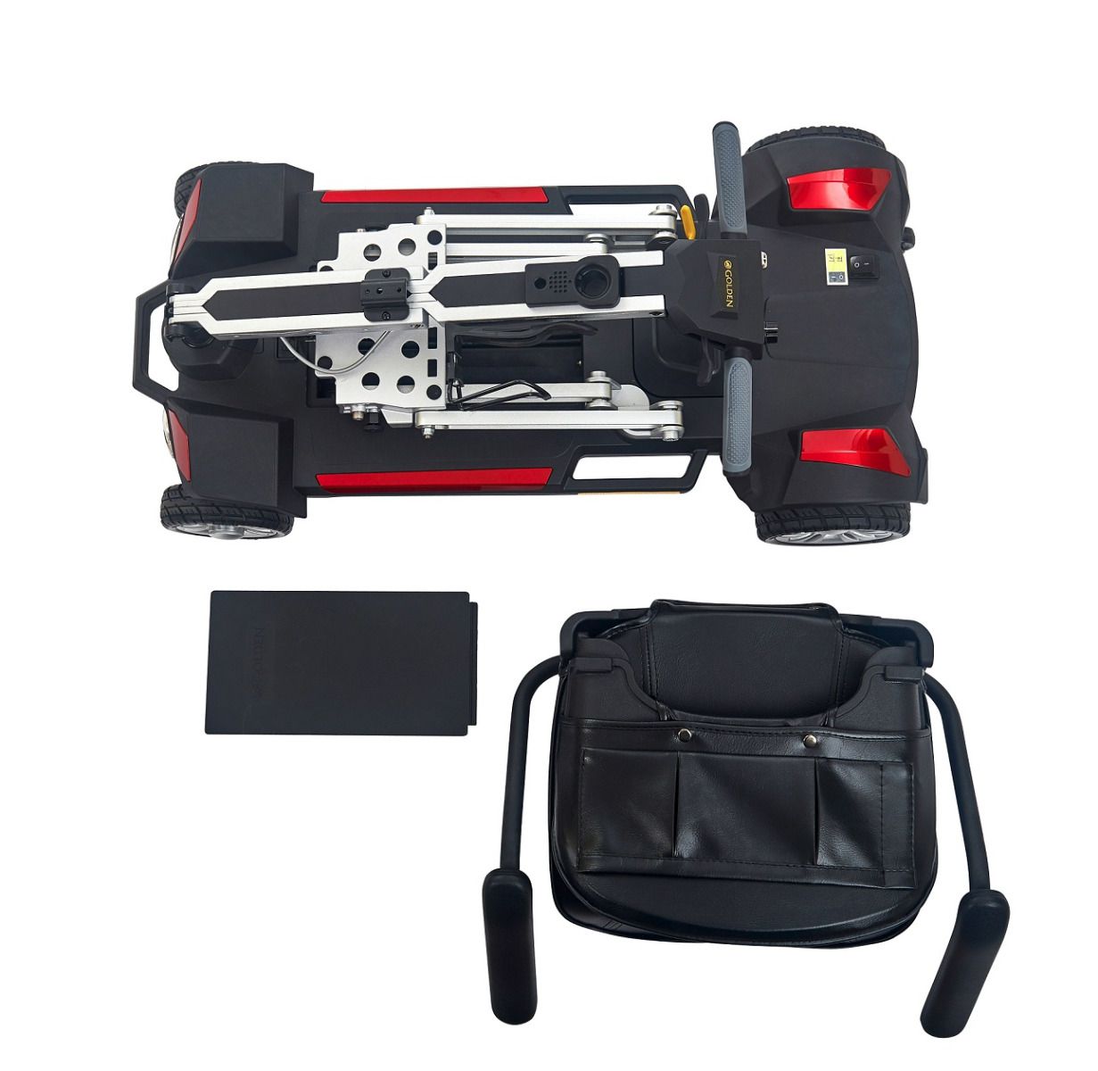 Golden Buzzaround 120 Carry - On Scooter - MedEquip ShopScootersGB120C-STD-RB1-BLK