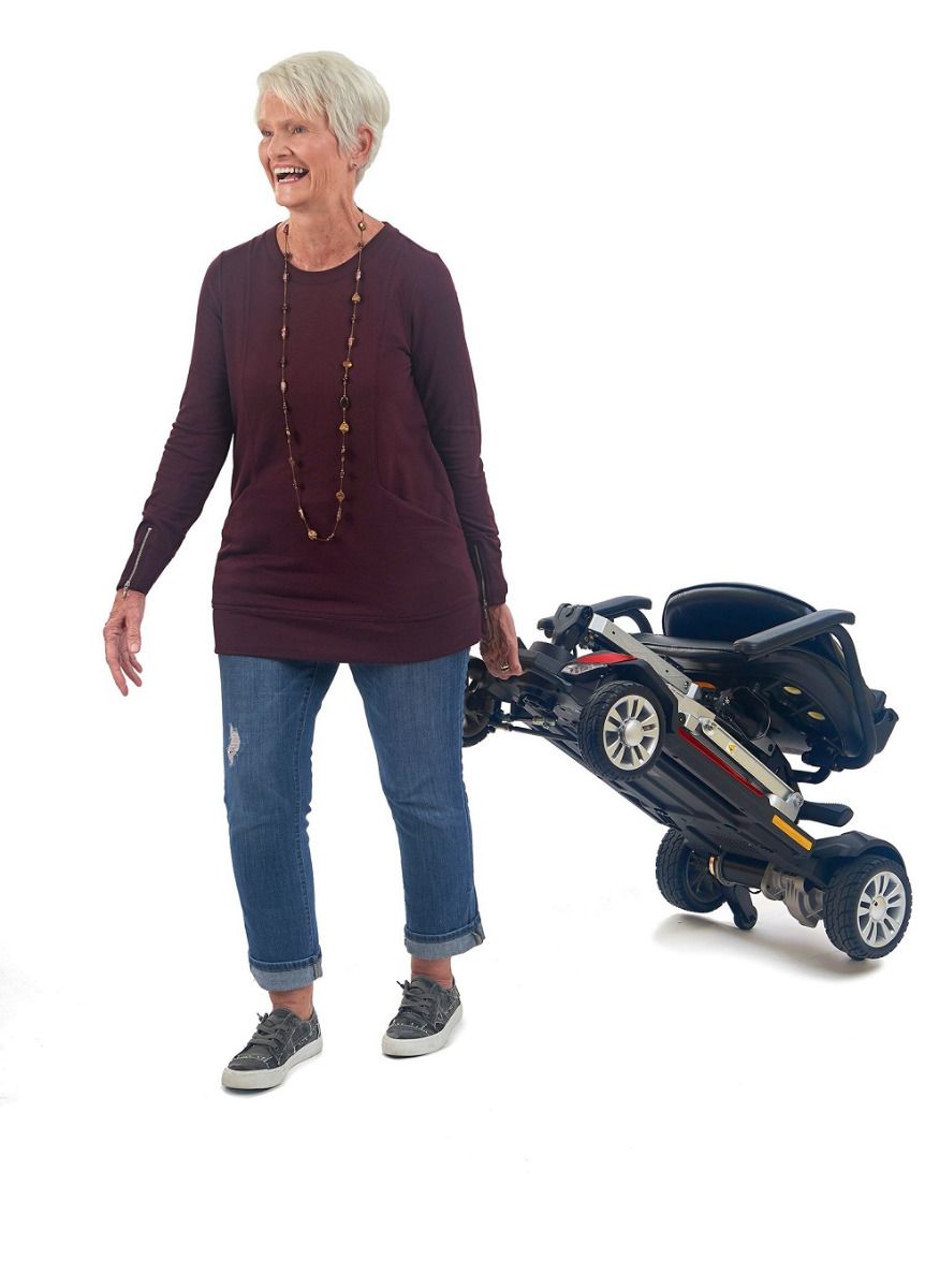 Golden Buzzaround 120 Carry - On Scooter - MedEquip ShopScootersGB120C-STD-RB1-BLK