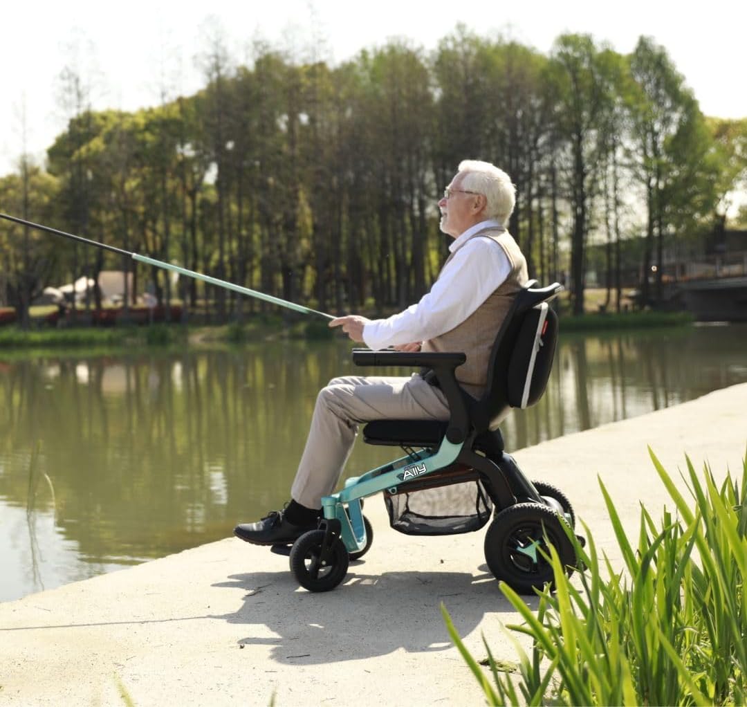 Golden Technologies - Ally Folding Power Wheelchair - MedEquip ShopPortable Travel Power Wheelchairs