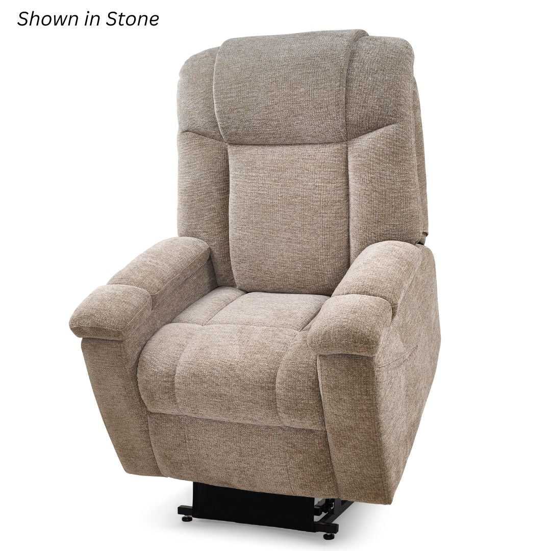 Golden technology lift chair PR447 Rhea Medium Ashton Lagoon KD Heat Air Massage - MedEquip ShopLift ChairsPR447-MED-STD-SLA