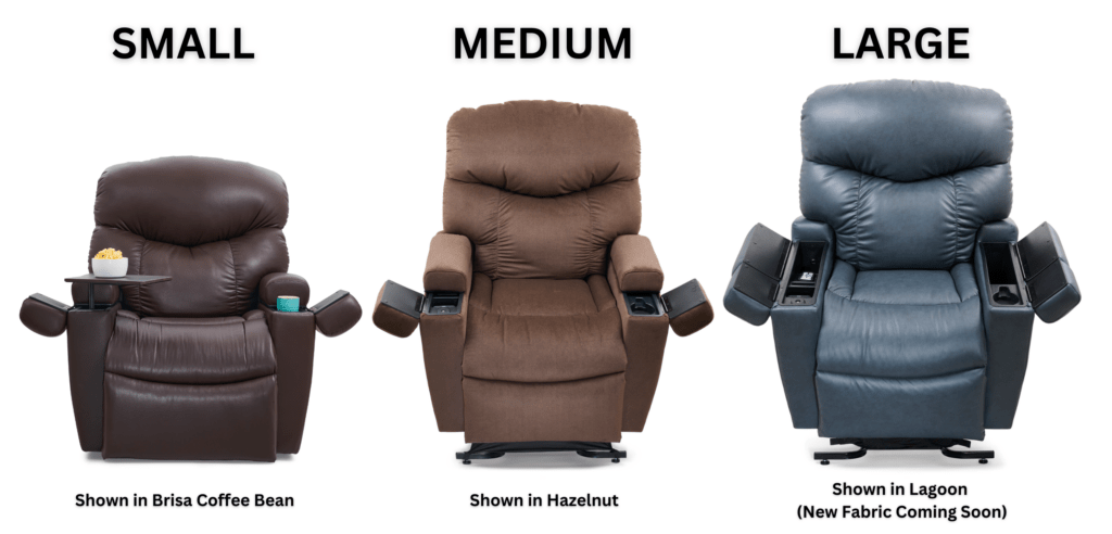 Golden techology lift chair PR511 Medium Brisa Ranchwood KD Heat Air Massage - MedEquip ShopLift ChairsPR511-MED-SKN-URW