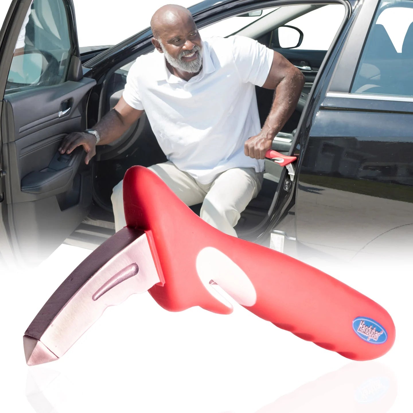 Handy Bar- red - MedEquip ShopMobility3001