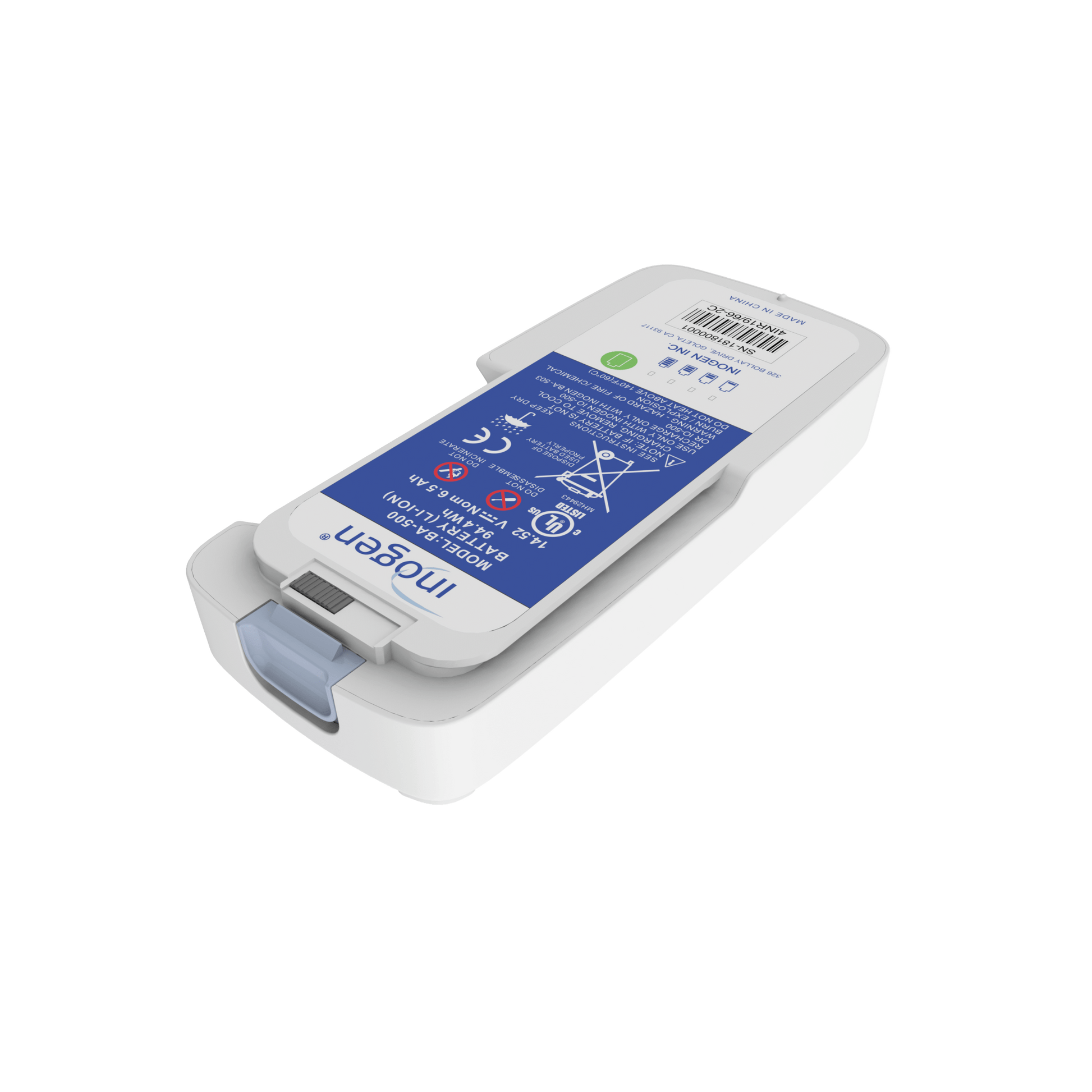 Inogen® Rove 6™ Portable Oxygen Concentrator with Standard 8 Cell System - MedEquip ShopOxygen'IS - 501 - NA8