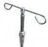 I.V.Pole,Dlx.2 Hook,5 leg - MedEquip ShopHospital Bed - Accessories13016-2