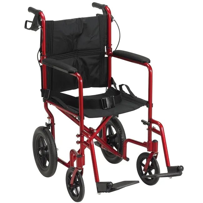 Lightweight Expedition w/12" Rear Wheels by Drive - MedEquip ShopTransport WheelchairsEXP19LT