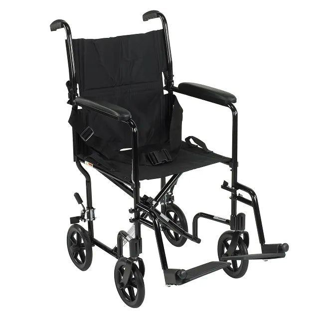 Lightweight Transport Chair by Drive Medical - 17" Wide Seat - MedEquip ShopTransport WheelchairsATC