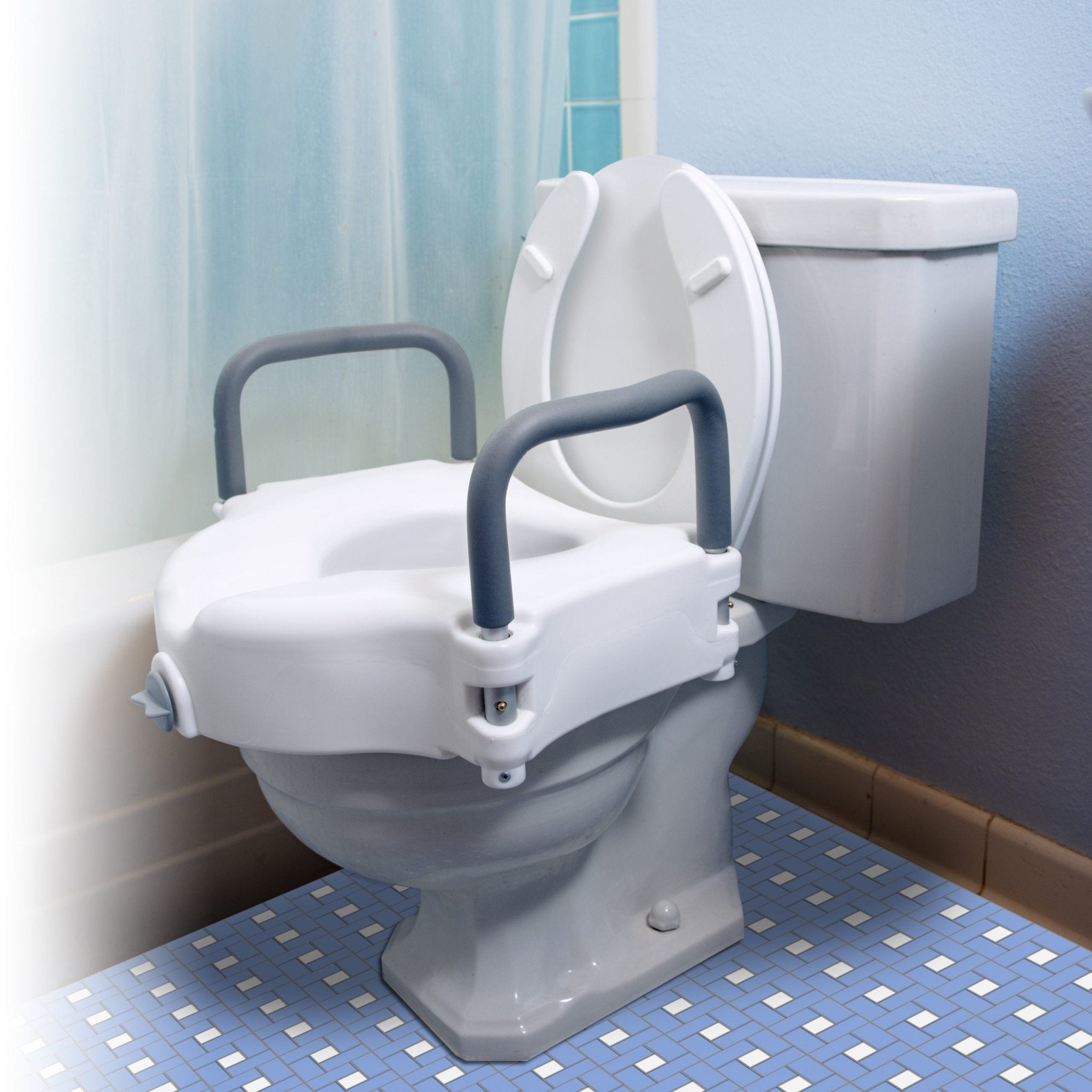 Locking Raised Toilet Seats - MedEquip ShopBath Safety