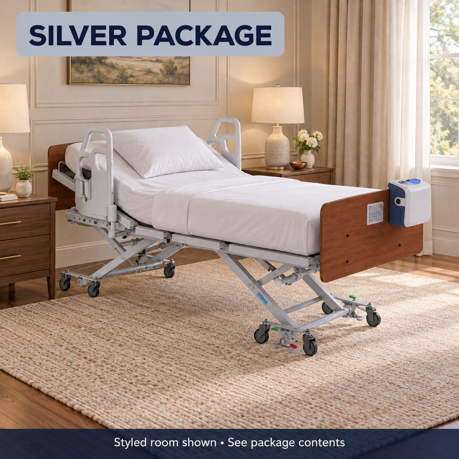 Span America 36" Advantage Bed Deluxe Silver Package
