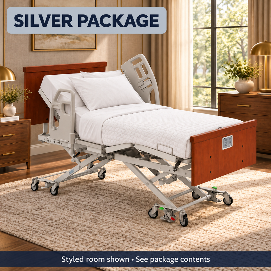 Span America 42" Ready Wide Advantage Bed Deluxe Silver Package