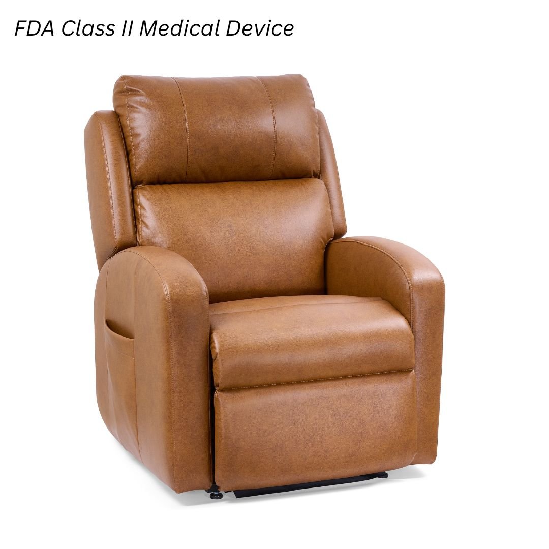 PR764 EZ Sleeper Slim with Twilight - MedEquip ShopLift ChairsPR764-MED-SKN-SLA-1