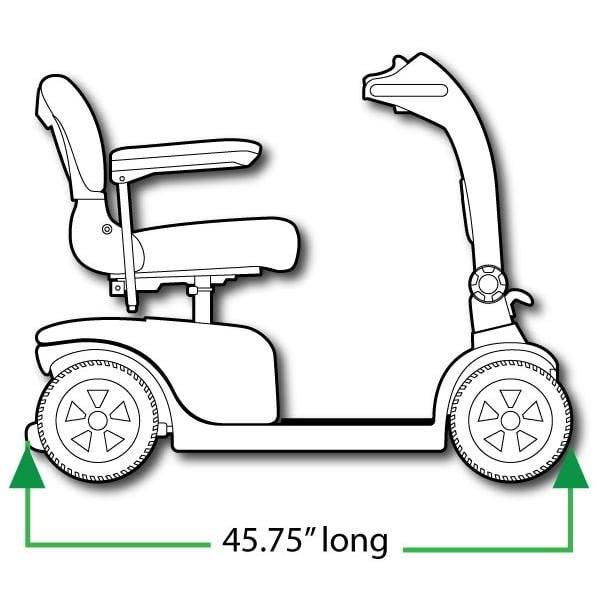 Pride Jazzy Zero Turn Scooter - MedEquip ShopScootersJAZZYZTS1001