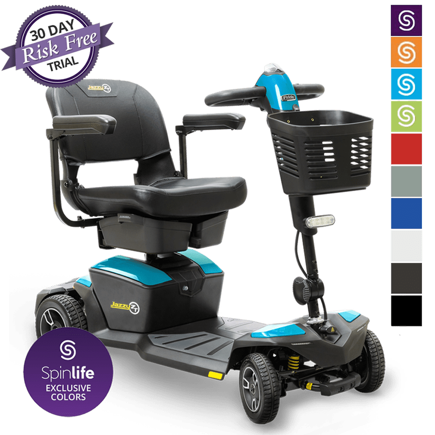 Pride Jazzy Zero Turn Scooter - MedEquip ShopScootersJAZZYZTS1001