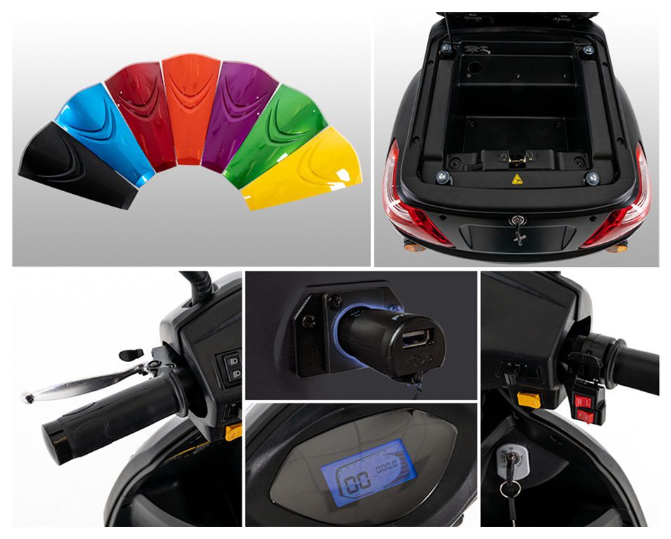 Pride Raptor 3 - wheel high - speed scooter - MedEquip ShopScooters