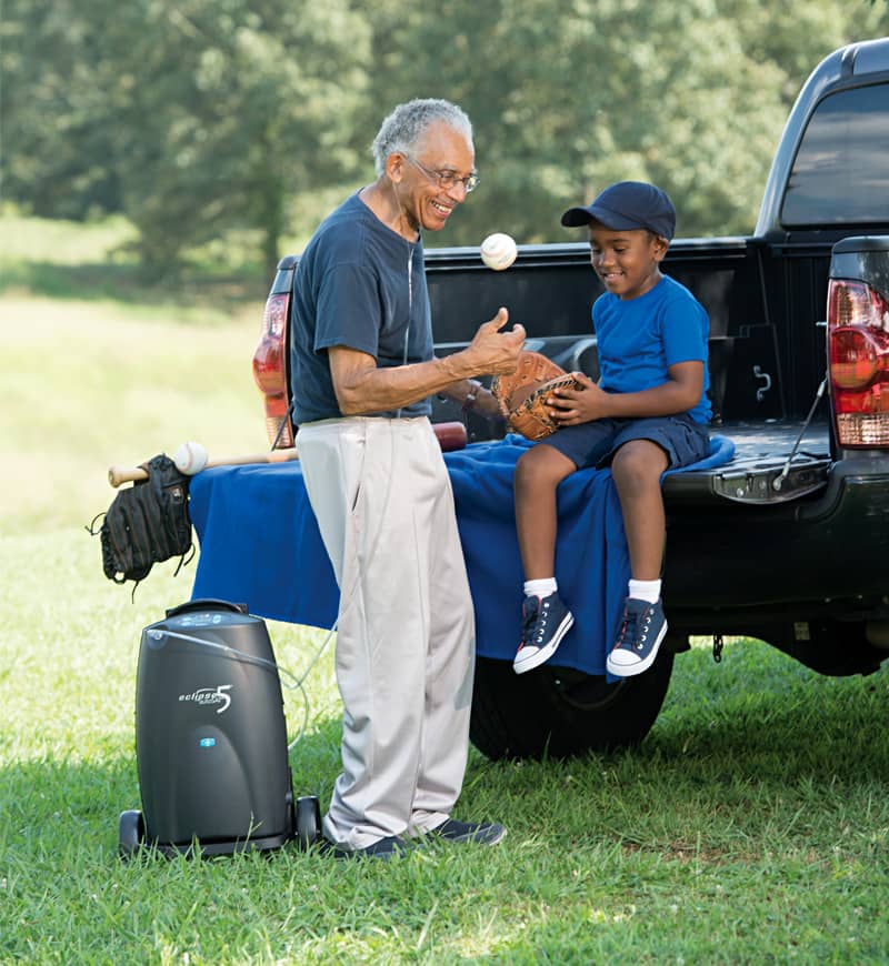 Rental Eclipse 5 Portable Oxygen Concentrator - MedEquip ShopRentals