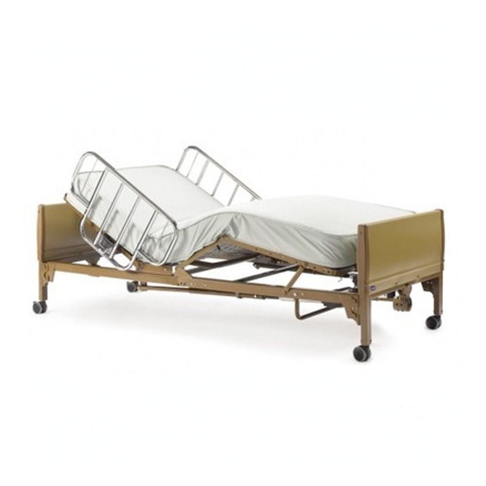 Rental Semi - Electric Bed Package with Mattress and Rails - MedEquip ShopRentals