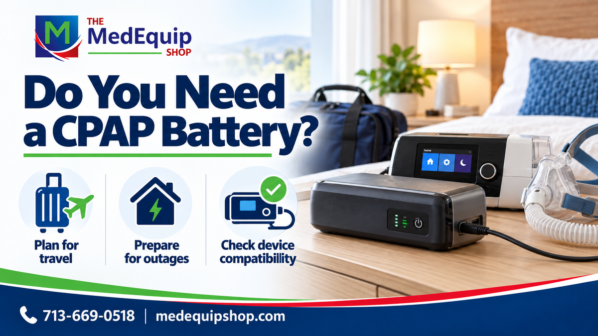 Do You Need a CPAP Battery? — article cover infographic