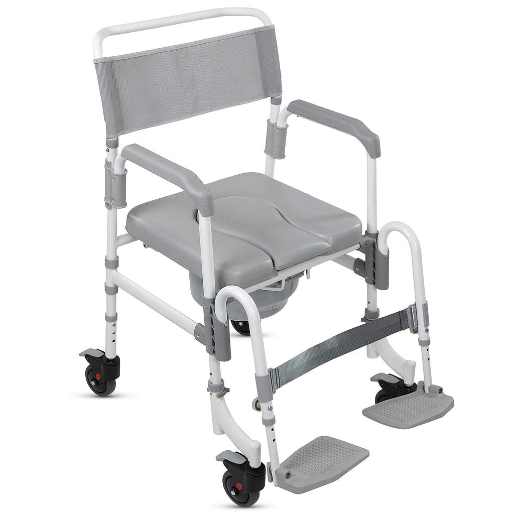 Shower Commode Transport Chair - MedEquip ShopBathroom AidsMOB1090SLV
