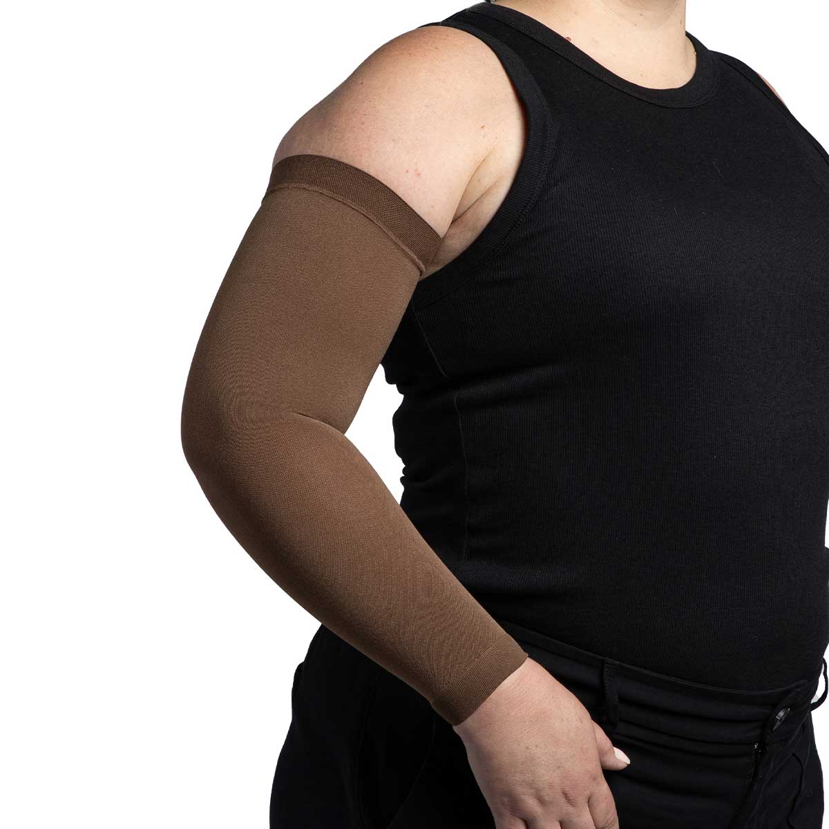 Sigvaris 572 Secure 20 - 30mmHgDusty Rose Armsleeve - MedEquip ShopCompression Wear572AM16