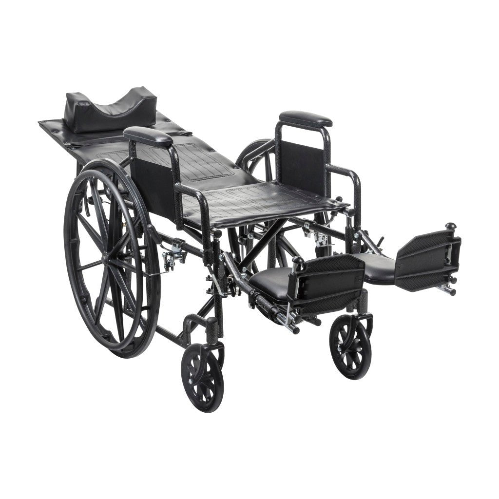 Silver Sport Recliner wheelchair with Vinyl Upholstery - MedEquip ShopManual WheelchairsSSP16RBDDAV