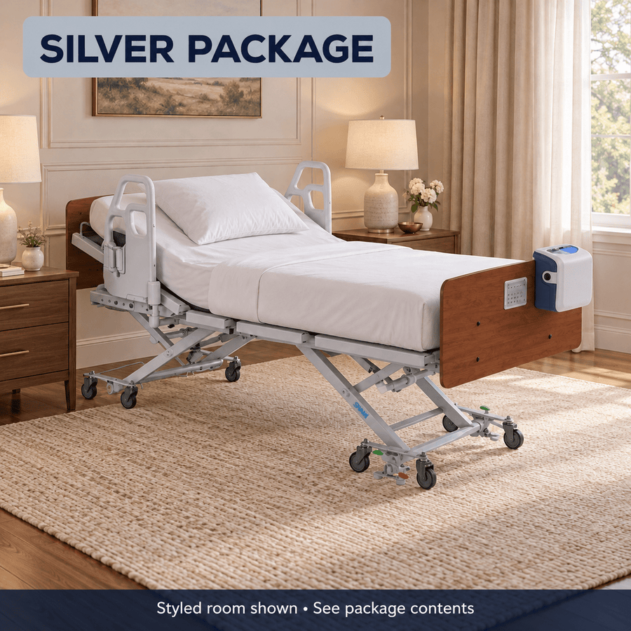 Span America 36" Advantage Bed Deluxe Silver Package