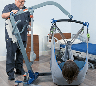 Span America Foldable Patient Lift F400 - MedEquip ShopPatient LiftF400