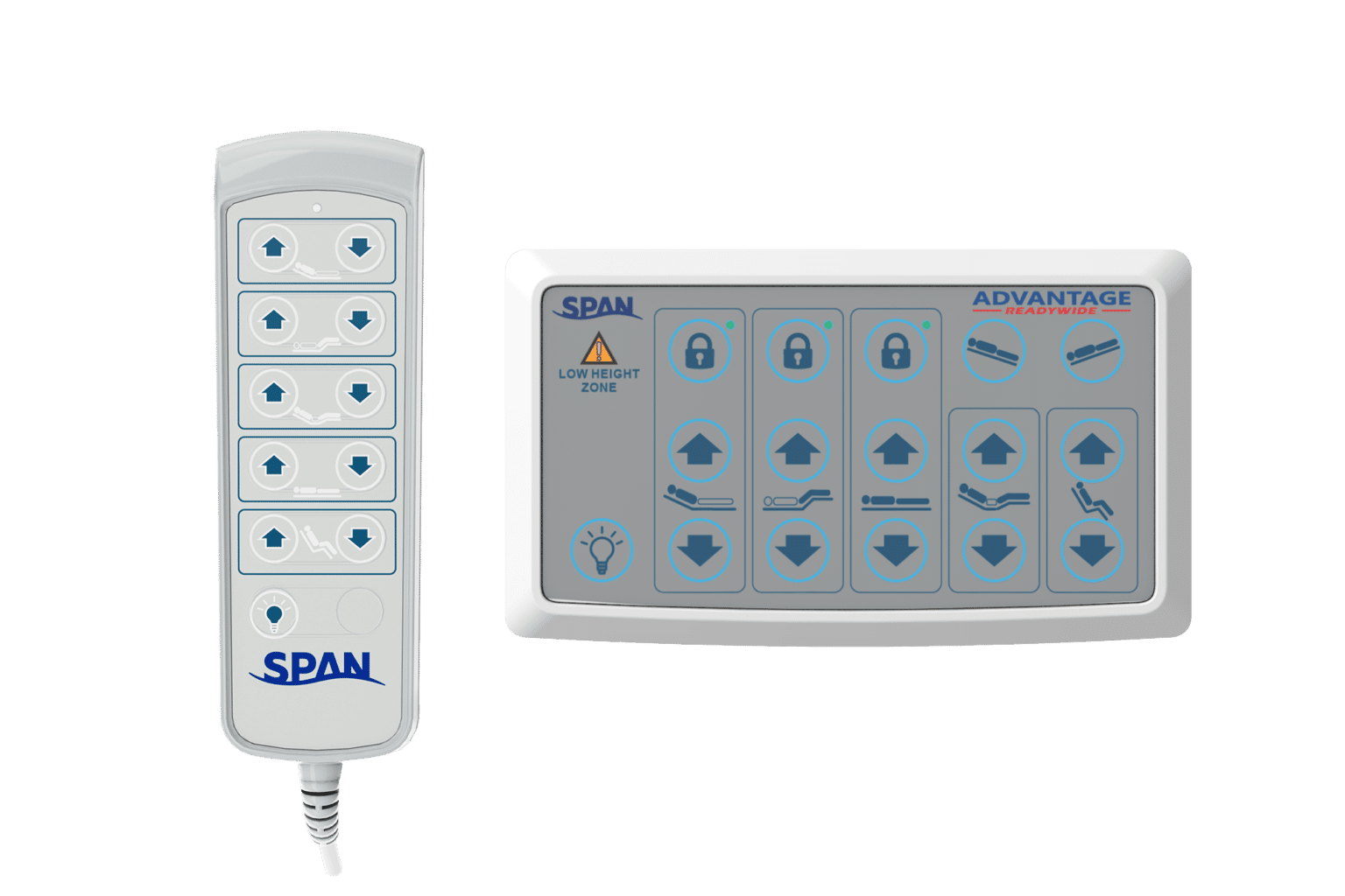 Span America Ready Wide Advantage Bed Platinum Package - MedEquip ShopDeluxe Homecare Beds