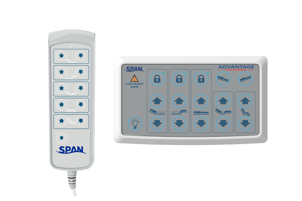 Span America Ready Wide Advantage Bed Platinum Package - MedEquip ShopDeluxe Homecare Beds