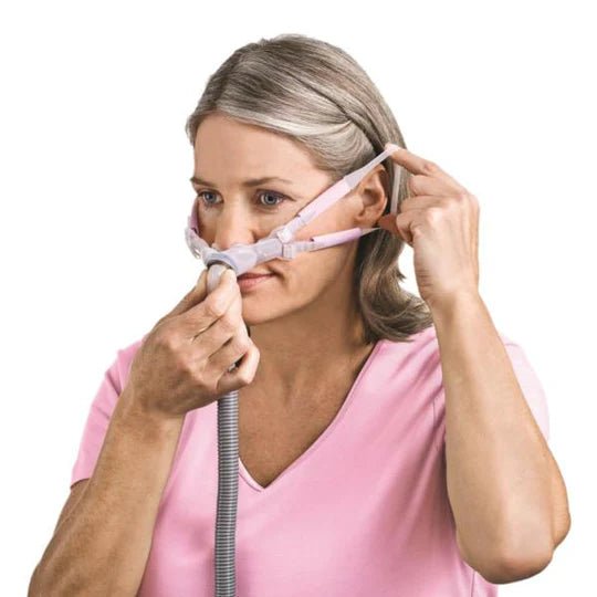 Swift FX Bella Pink Nasal Pillow Mask - MedEquip ShopCPAP Nasal Pillow Masks