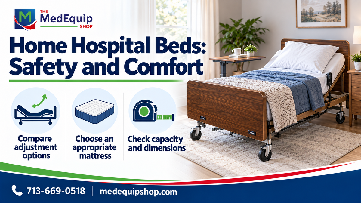 Home Hospital Beds: Safety and Comfort — article cover infographic