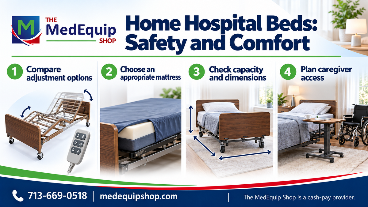 Home Hospital Beds: Safety and Comfort — article infographic infographic